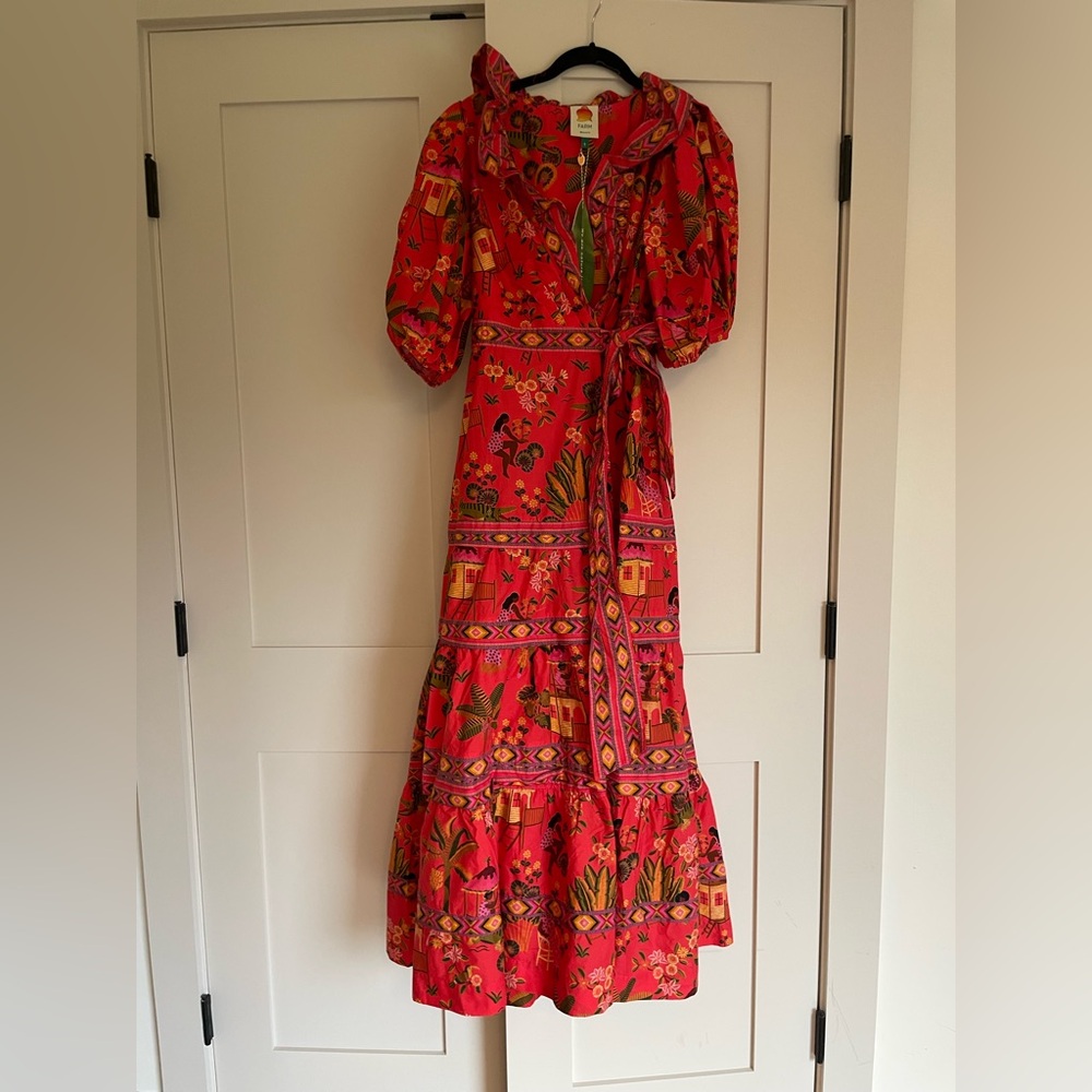 NWT Farm Rio Secret Garden Maxi